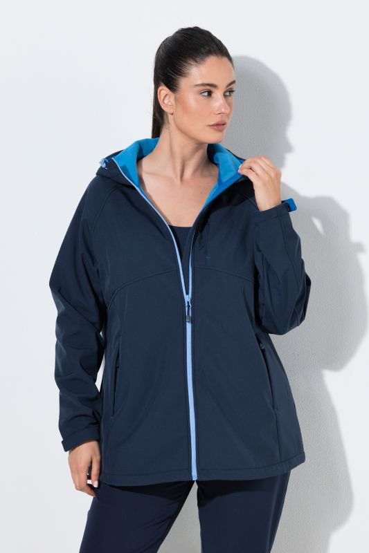 Яке от Softshell с контрастни акценти