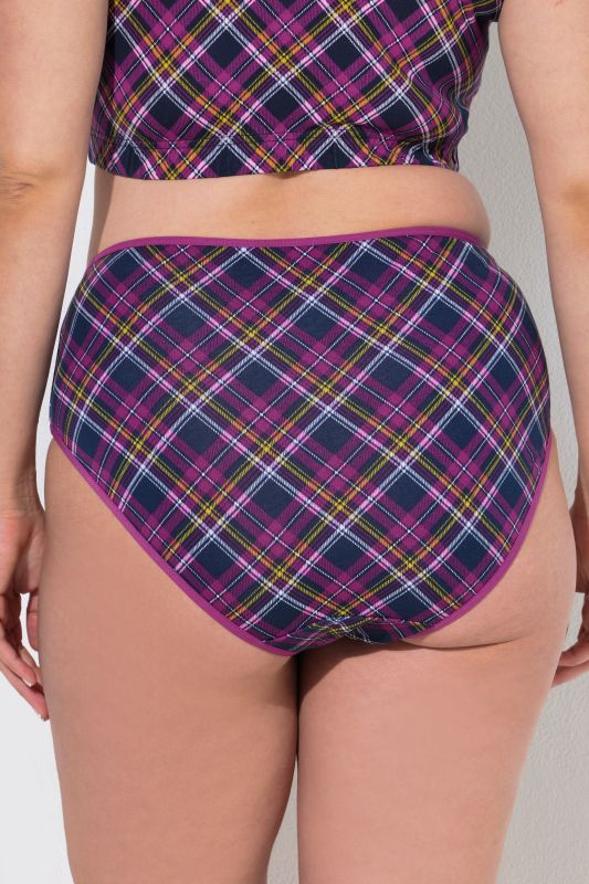 Бикини в комплект от 5 броя с карирани мотиви