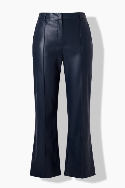 Faux Leather Comfort Waist Pants