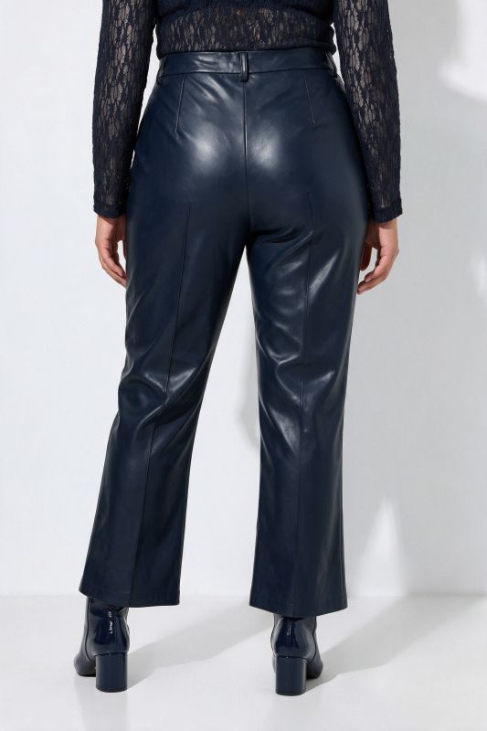 Faux Leather Comfort Waist Pants