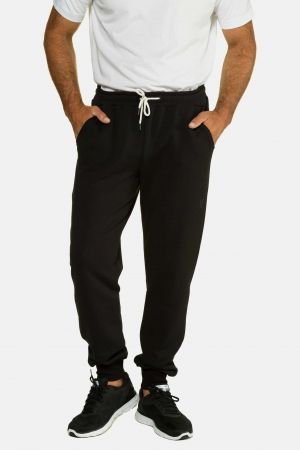 Спортен панталон с еластична талия с връзка и джобове